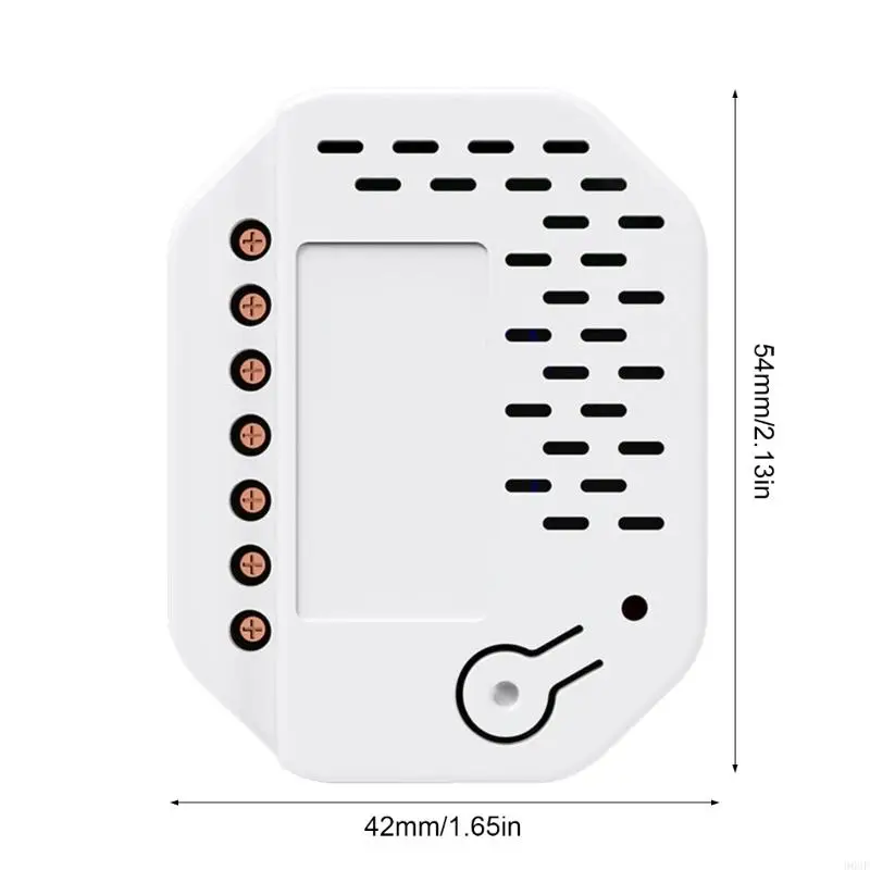 96gf ذكي مستشعر WiFi Matter مفتاح ضوء WiFi لإدارة أجهزة التشغيل الآلي للمنزل