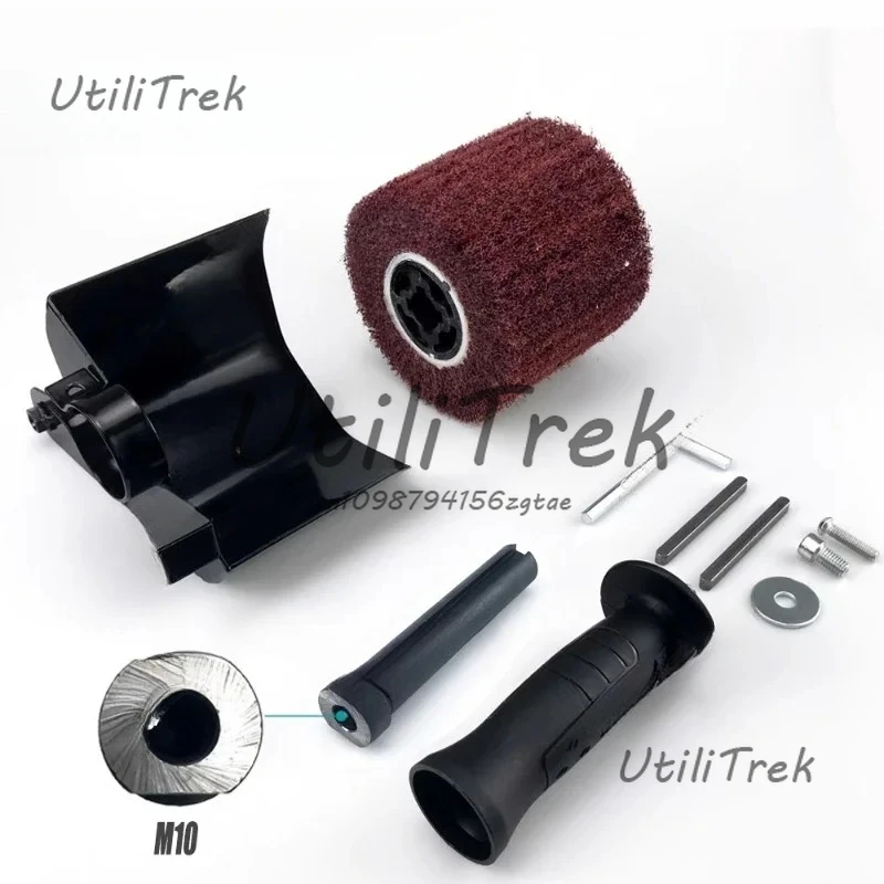 

Multifunctional Angle Grinder Attachment Burnishing Polishing Machine Parts Power Tool Accessories M10/M14 Connecting Shaft