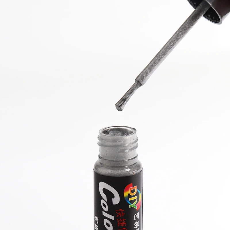 %Car Paint Scratches Repair Pen Brush Waterproof Paint Marker Pen Car Tyre Tread Care Automotive Maintain Black White Red Silver