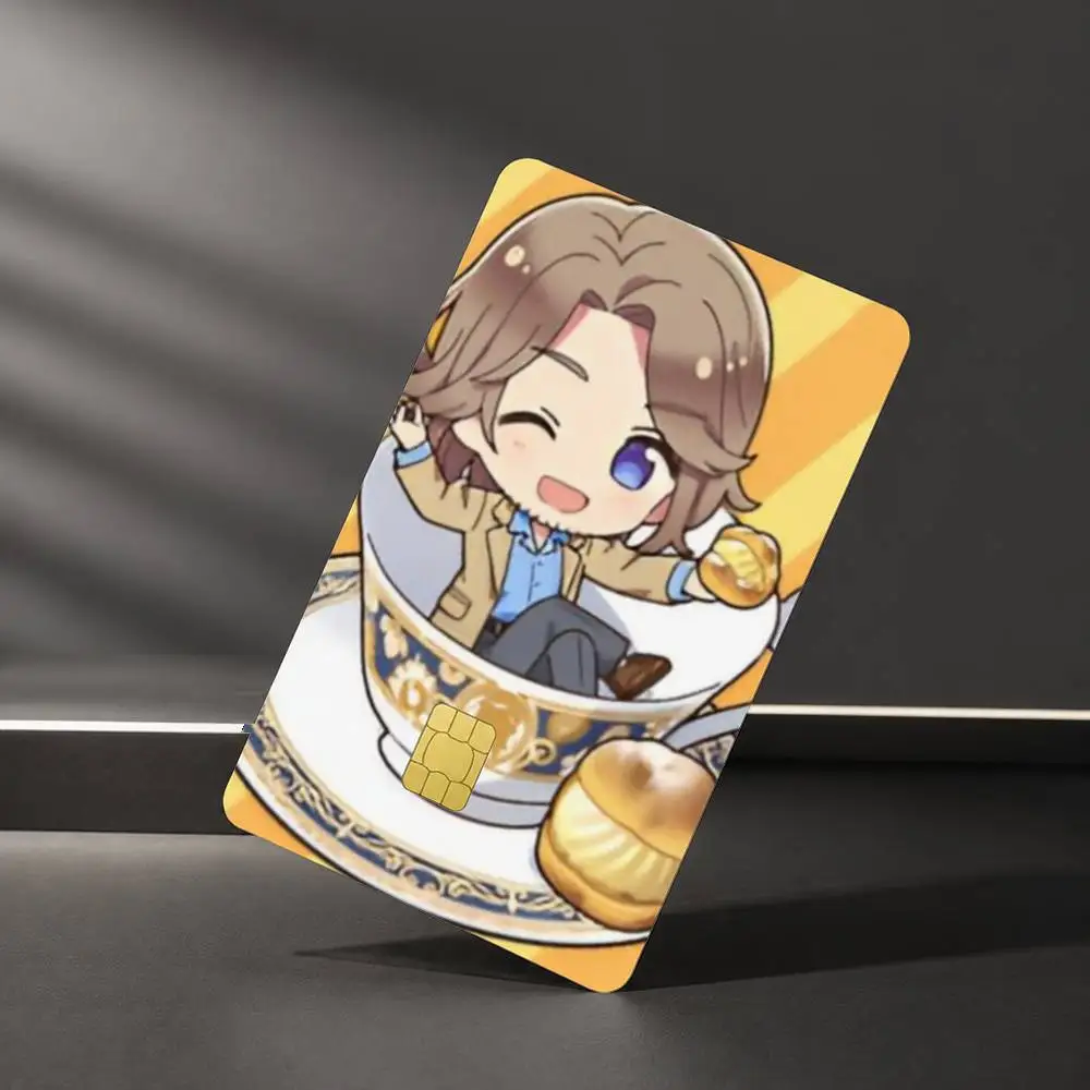 Anime Hetalia World Stars Francis Bonnefoy Sticker Film Tape Skin for Credit Card Debit Card Waterproof Stickers