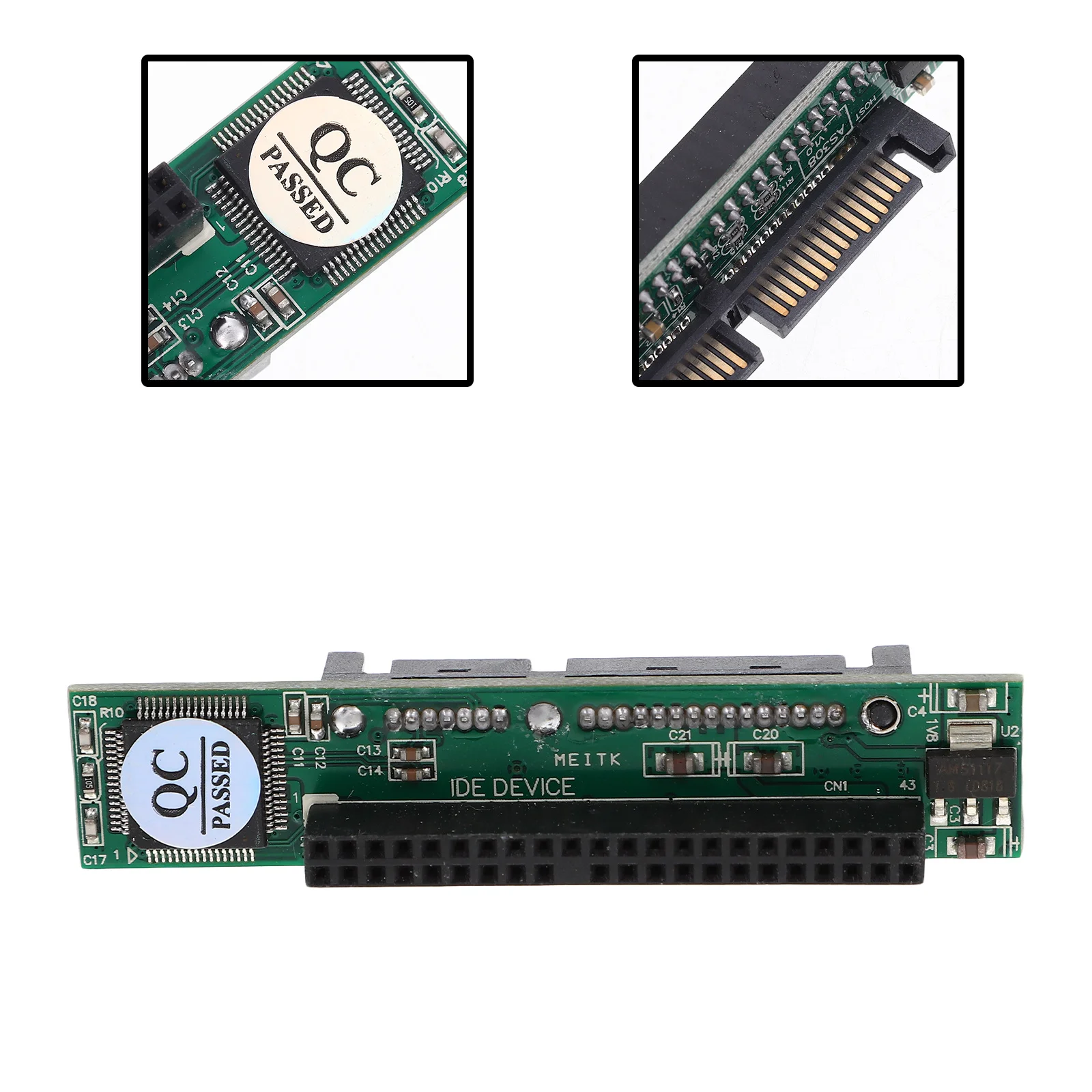 

to 44pin Adapter Professional - Card Long Time Use No External Power Supply Required Computer Part