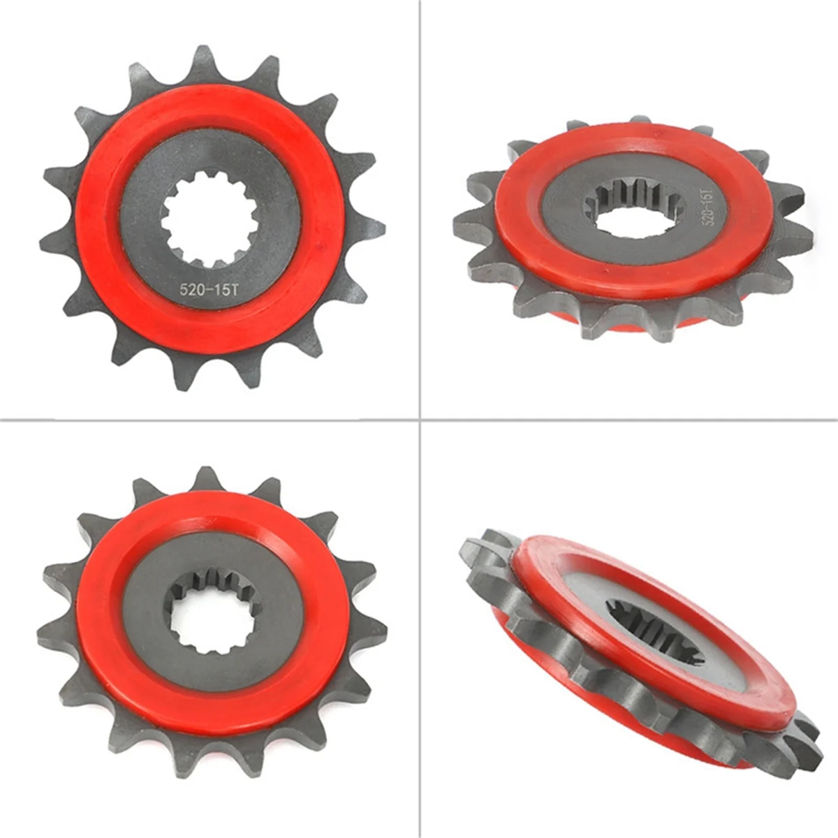 15T Motorcycle Front Sprocket Chain Wheel Front Fly Wheel Pinion 15 for Suzuki GW250 GSX250R DL250 Zontes 310