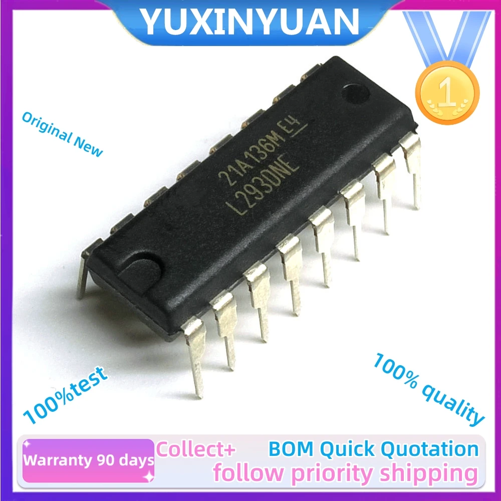 1PCs/LoT  NEw Original  L293DNE DIP-16 L6562N L4990A L6590A L6385E sopt Power Chips In sTock 100%Quality 