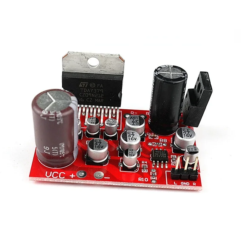 SOTAMIA TDA7379 전력 증폭기 오디오 보드 NE5532 프리 앰프 39Wx2 Super AD828 TDA7377 스마트 홈 미니 스테레오 앰프