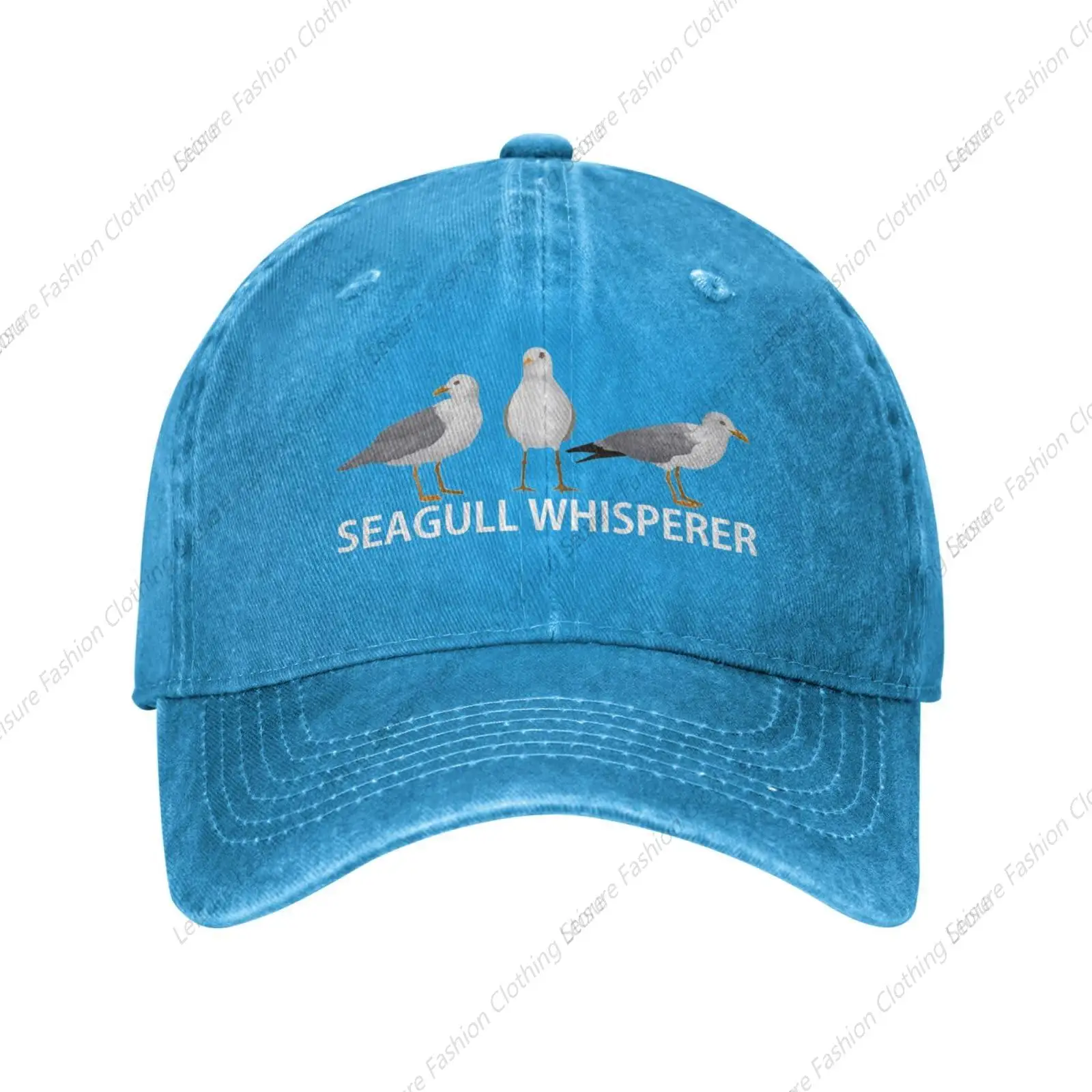 Ball Cap Seagulls Whisperer Fitted Golf Caps for Women Tennis Hat