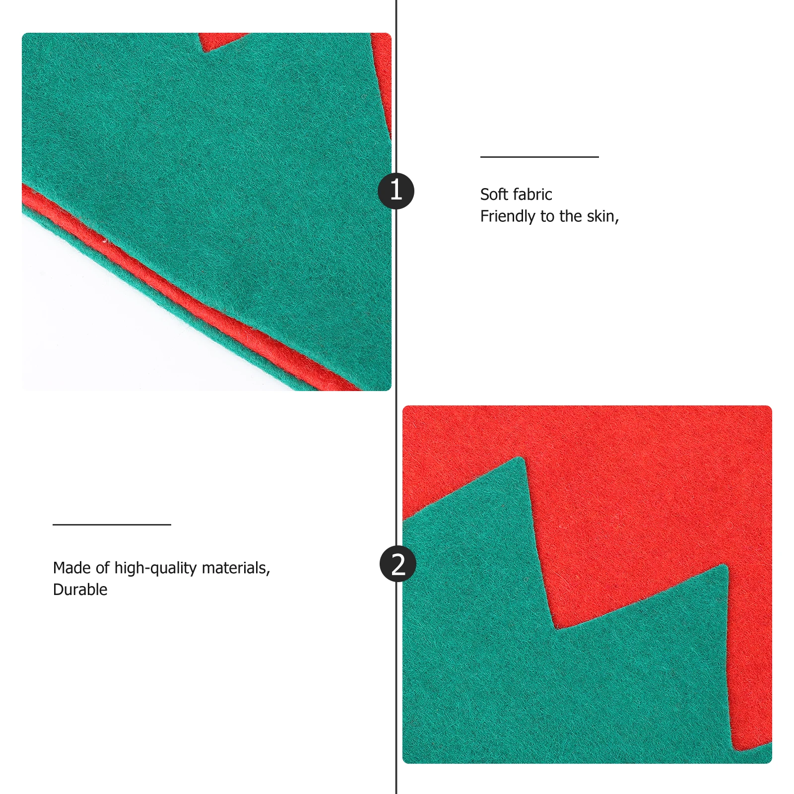 

1Pcs Children Christmas Elf Hat Costume Prop Party Decoration Holiday Gathering Accessories Christmas Hat