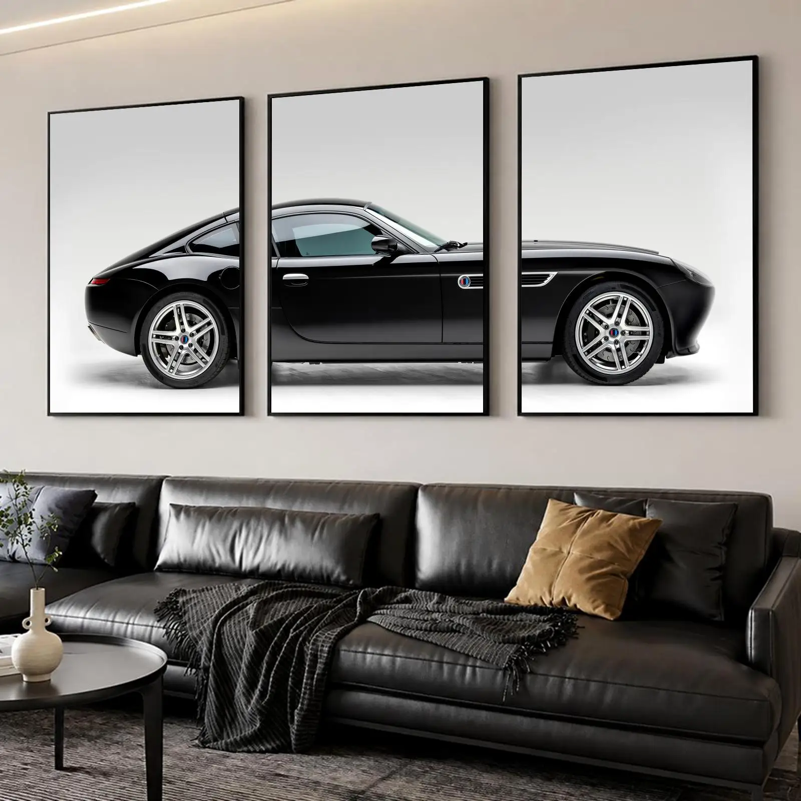 Smit Oletha Coupe Painting Calligraphy Canvas Poster Set Wall Art Prints for Bedroom Living Room Home Decor Art Gift