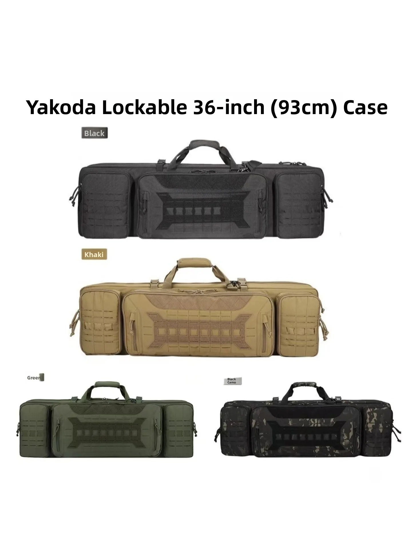 

Yakoda Tactical Gun Bag Toy Launcher Storage Bag Wargame Equipment Bag Fishing Gear Special Handbag HK Soft Pack Polyester Ma...