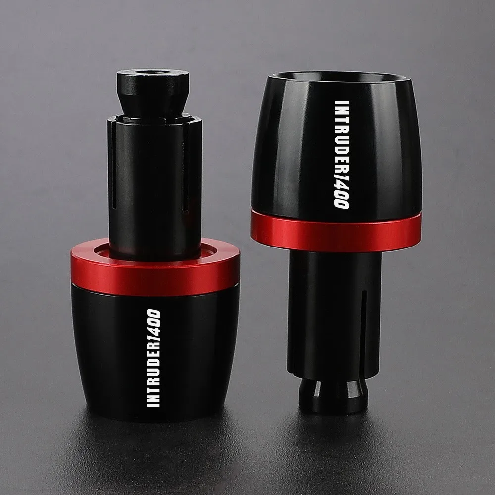 For SUZUKI INTRUDER 1400 1990 1991 1992 1993-2004 Moto CNC Metal Handlebar Counterweight Plug Slider 2003 2002 2001 2000 1999