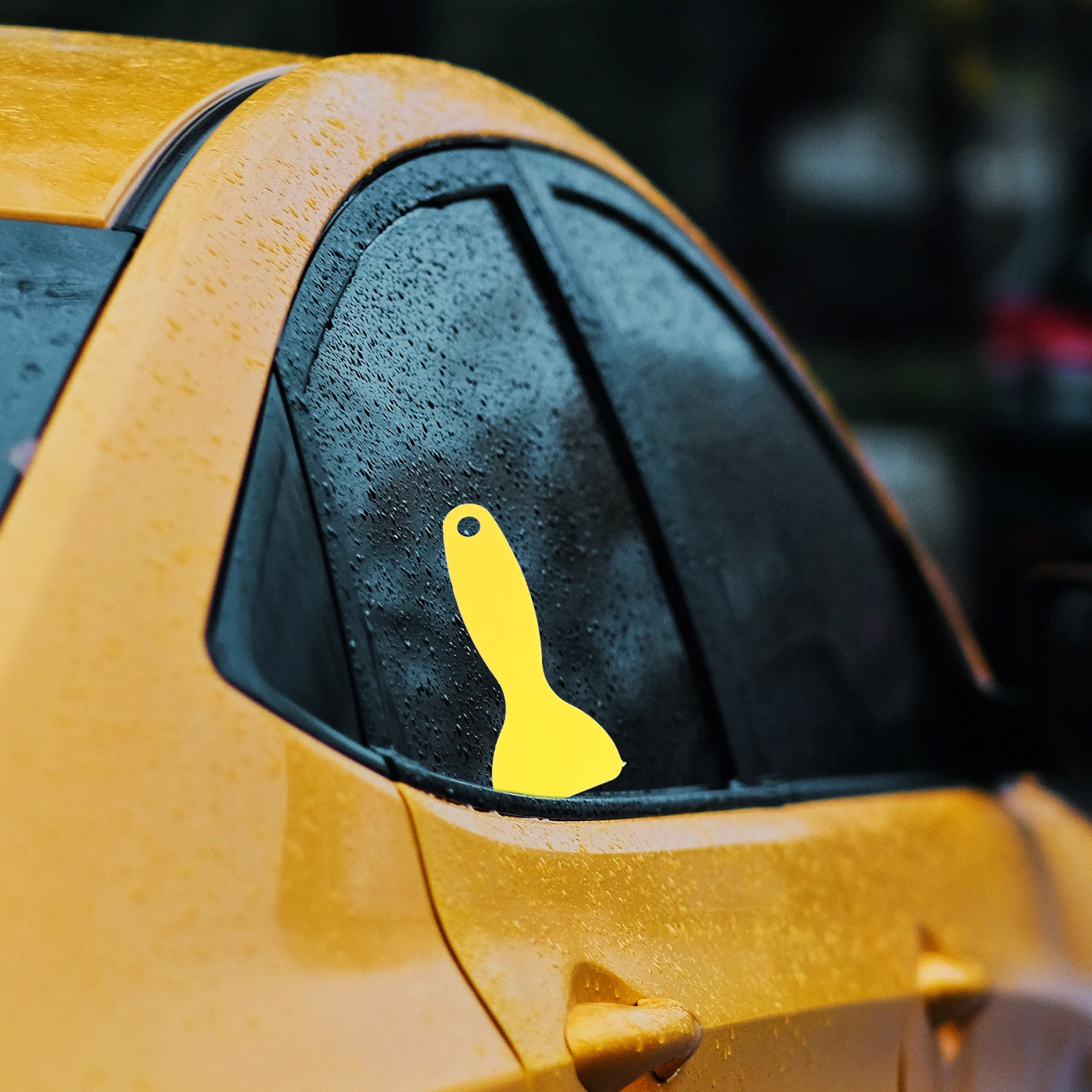

4Pcs Auto Film Squeegee Plastic Scrapers for Car Window Sticker Bubble Removal Car Vinyl Wrap Tool Vehicle Film Application