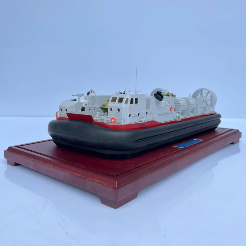 41 سنتيمتر وسادة هوائية الهبوط الحرفية نموذج سبيكة الانتهاء من نموذج باخرة جمع قارب هدية ديكور المنزل مع غطاء غبار