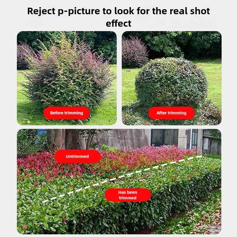 Electric Garden Tools Small Trimmer Lithium Battery High Power Rechargeable Hedge Trimmer