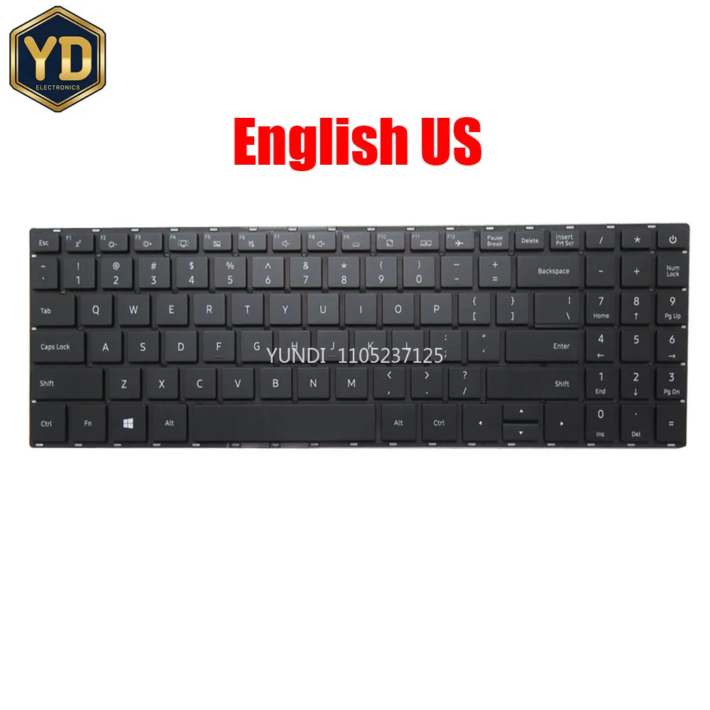 YD Laptop Keyboard MB3331001 PRIDE-K3887 DOK-V6505J English US France FR French Arabic ARFR With Backlit Black New