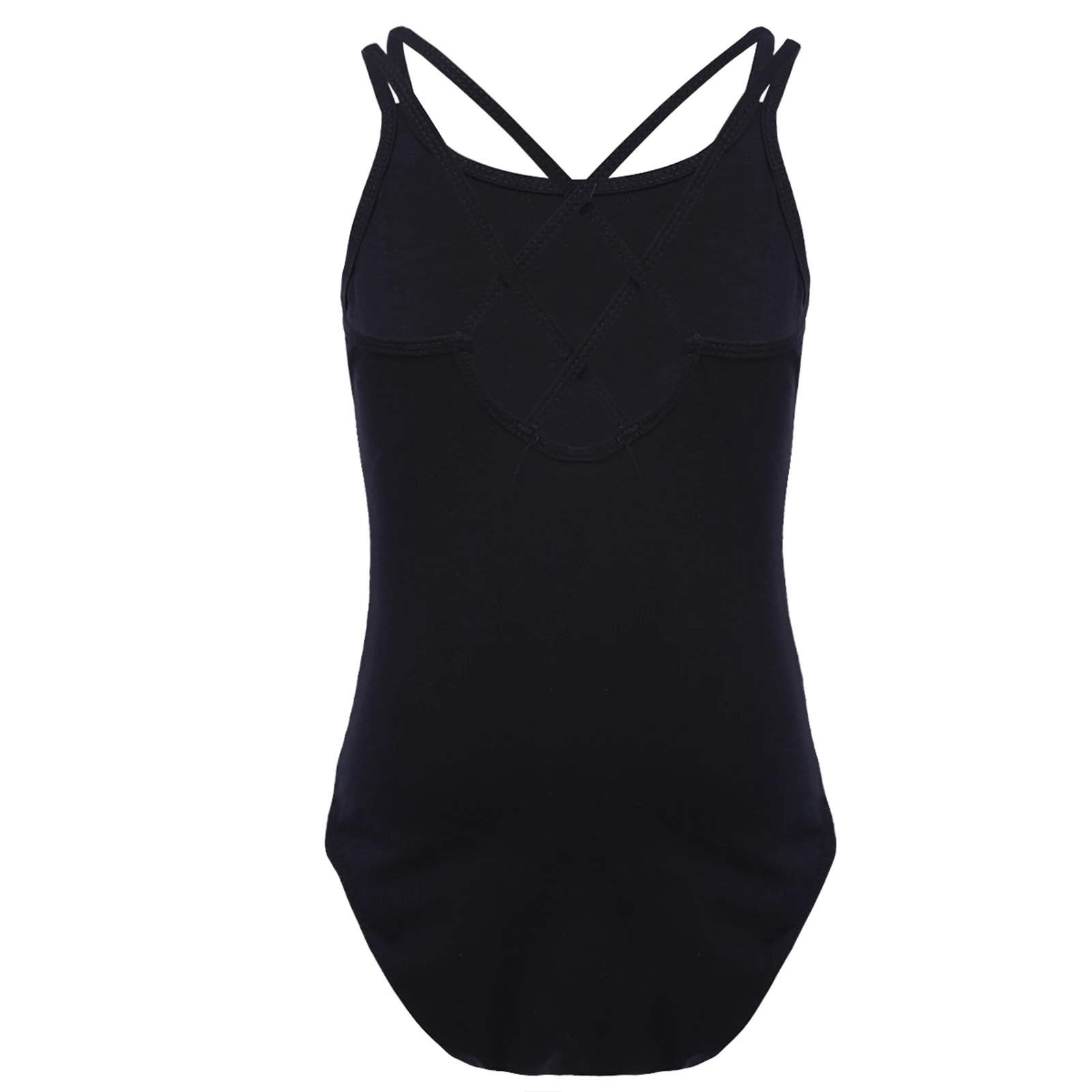 Roupa de ginástica para dança lírica infantil, collant de balé com decote em v, mangas com babados, top curto de malha transparente para patinação artística