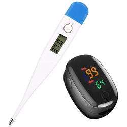 Pulse Oximeter Finger Medical Household Thermometer Baby Adult Medical Ear Thermometer Digital Thermometer Fever Thermometer