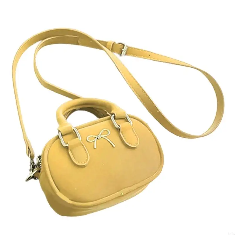 Women Shoulder Bag Commuting Bag Lovely Bows Bowling Bag Korean Styles Bag Small Crossbody Bag Trendy Handbag 547A