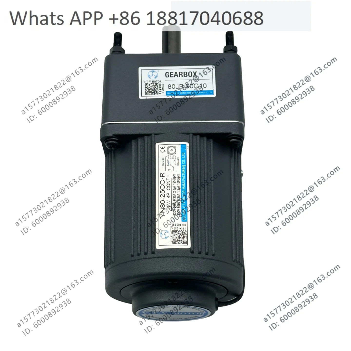 VTV micro-motor YN80-25CC.R single-phase 20V gearbox 80JB30G10 50G10 60G10