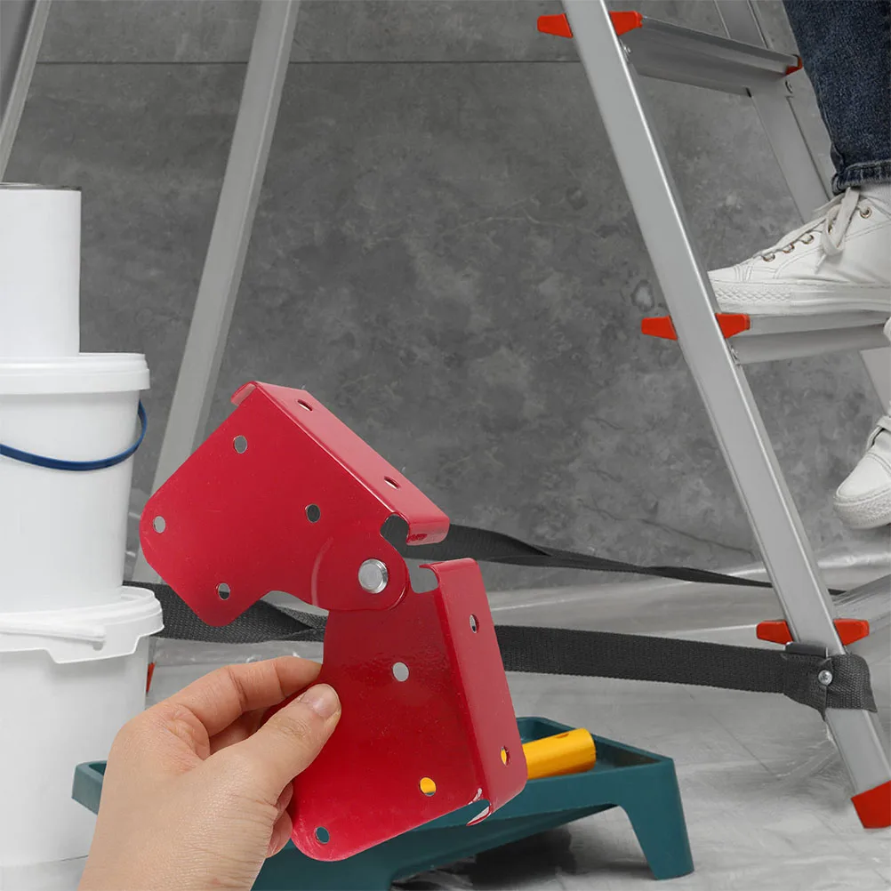 

2pcs Attic Ladder Hinge Foldable Aluminum Reinforced Easy Installation Home Engineering Use Construction Tools