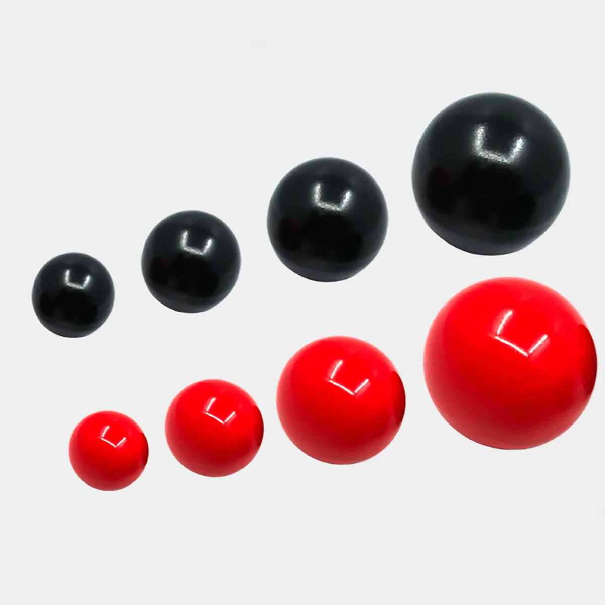 Dado a sfera solido in bachelite/maniglia a sfera/dado a manopola/maniglia a bilanciere filettatura interna M5-16