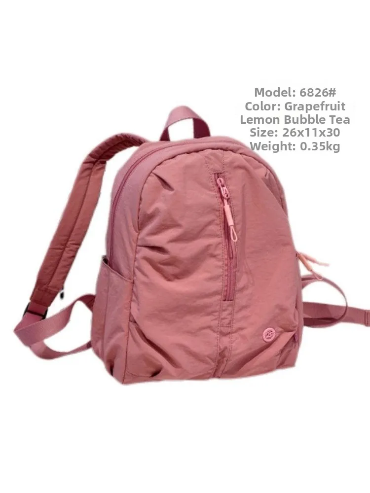 BoBo Casual Large Capacity Unisex Backpack Fashionable Simple Design Travel Bag with Padded Back And Double Shoulder Straps