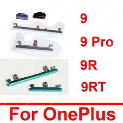 Power Volume Mute Button For OnePlus Oneplue 1+ 9 9 Pro 9R 9RT 5G ON OFF Power Volume Mute Side Keys Parts