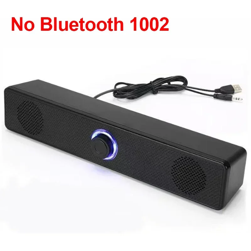 VIKEFON Drahtlose Bluetooth- und PC-Soundbar, kabelgebundener Lautsprecher, USB-betriebene Soundbar für TV, PC, Laptop, Gaming, Heimkino, Surround-Audiosystem 3