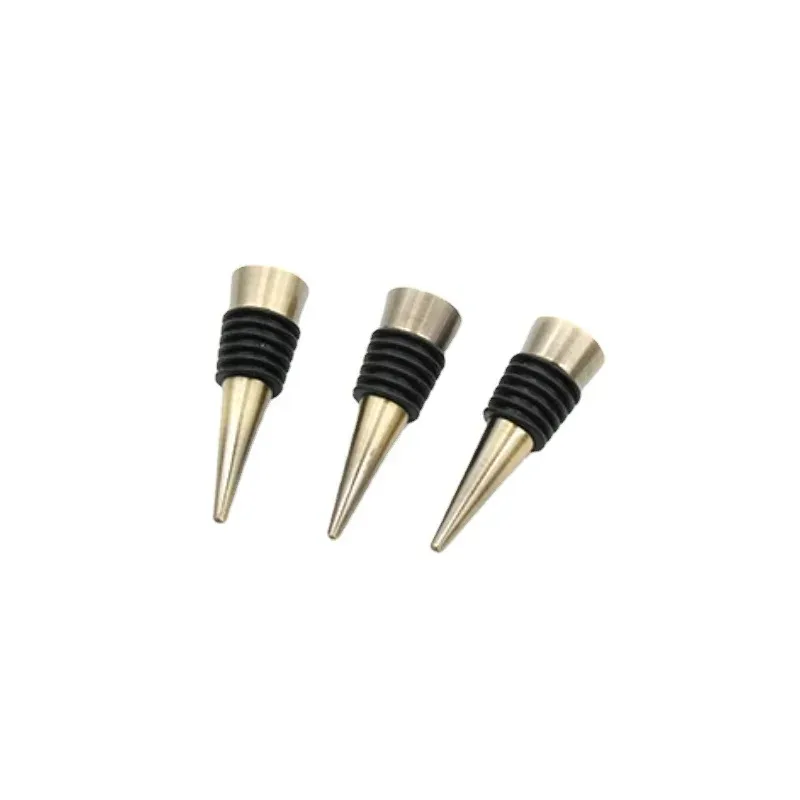 Wholesale Alloy Wine Stopper Base Handmade DIY Custum Assembled Bottle Stoppers Wine Accessories Bar Tools Multi-color Available view 4