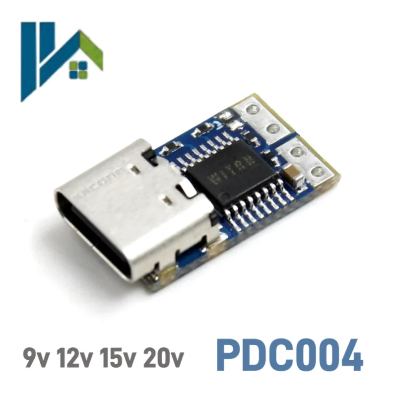 PDC004‑PD USB‑C PD Decoy Trigger Module PD2.0 PD3.0 To DC Polling Detector For Laptop Type‑C Power Supply Modification