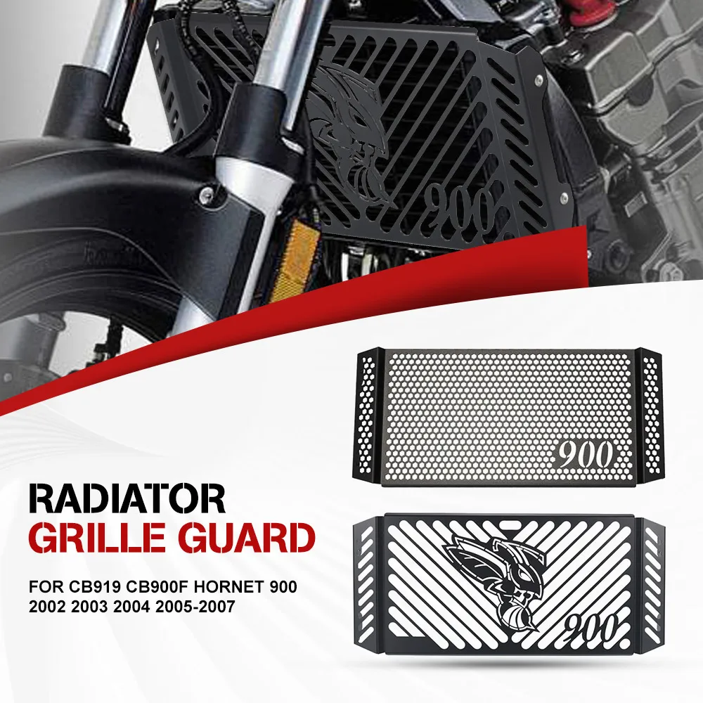 

For Honda CB919 CB900F Hornet CB 900 919 2002 2003 2004 2005 2006 2007 Radiator Guard Grille Protector Cover Water Tank Shield