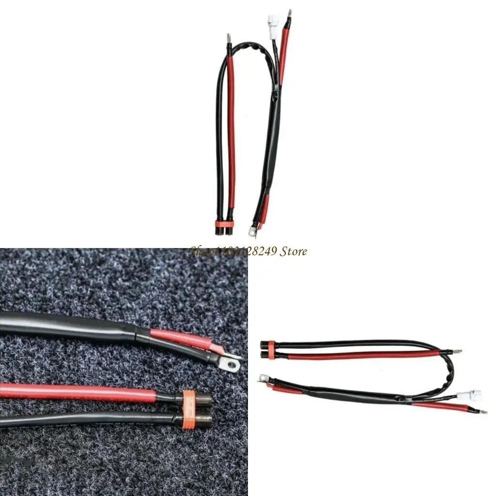 

N5KD Shielded Electric Bike Battery Cable For Electric Bike Controller Power Supply