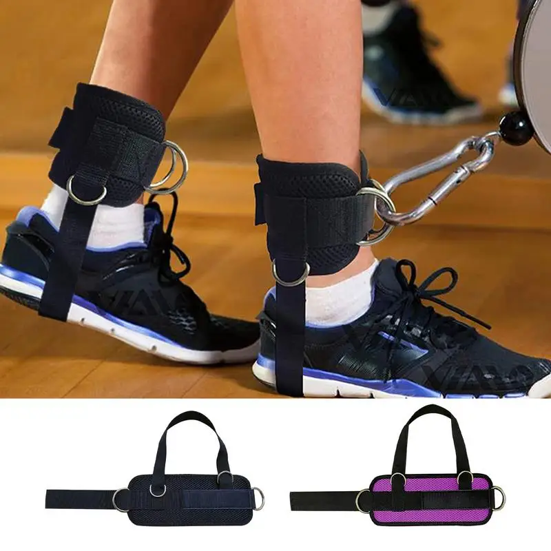 Cable Ankle Straps For Gym Ankle Cuffs To Improve Abdominal Muscles Sturdy Ankle Cable Attachments Comfortable Ankle Cuffs To