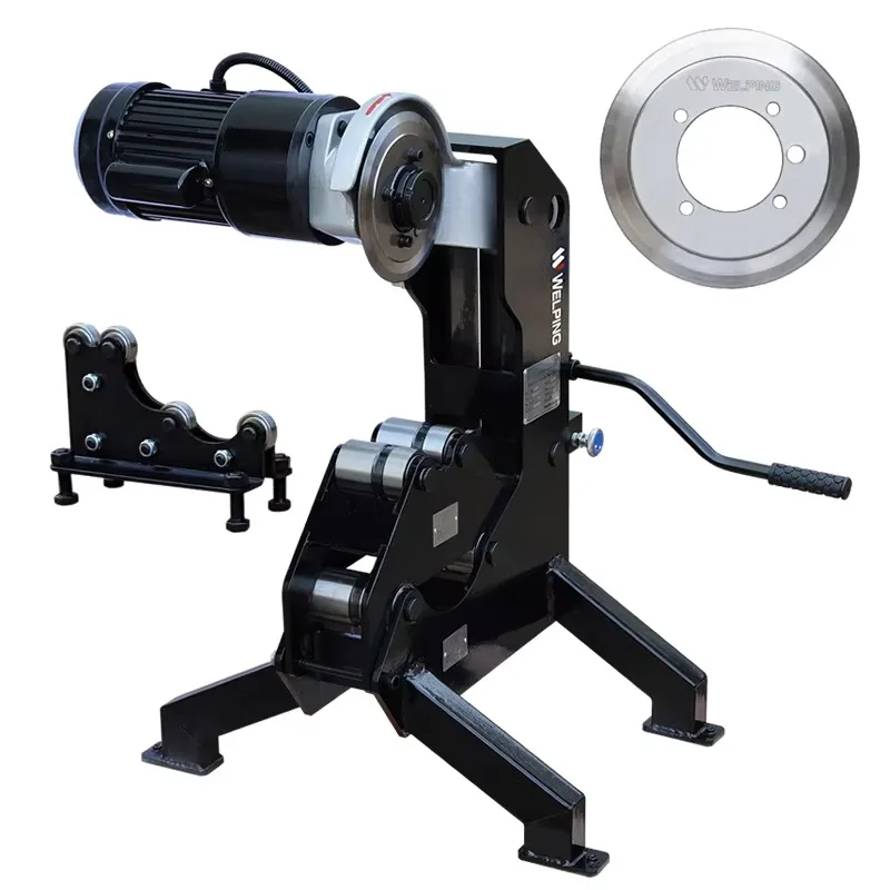 

8 Inch Steel Pipe Cutting Machine Hydraulic Pipe Cutter for GI Stainless Tubes CE