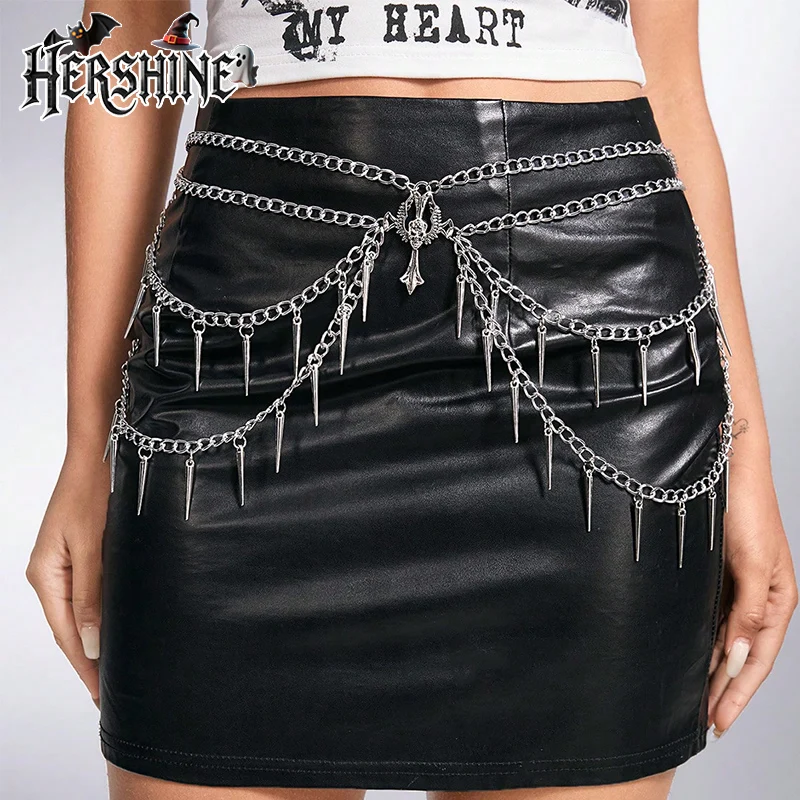 hershine-moda-feminina-prata-cravado-borla-corrente-de-cintura-cruzada-y2k-gotico-punk-harajuku-rock-hip-hop-cosplay-primavera-verao