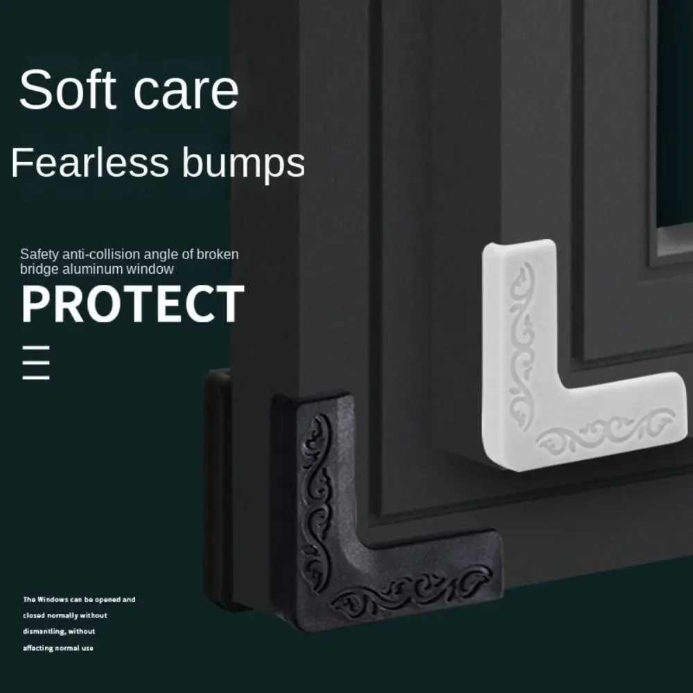 10 pcs High Quality Protection Window Anti-collision Angle Practical Security Anti-collision Pad Cushion Soft Edge Bumper Corner