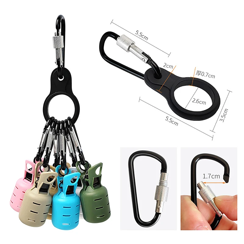 Squid Jig Bait Protector Kit 6pcs Webfoot Octopus Egi Hooks Cover Cuttlefish Umbrella Lure Cap With Carabiner Fishing Tackle