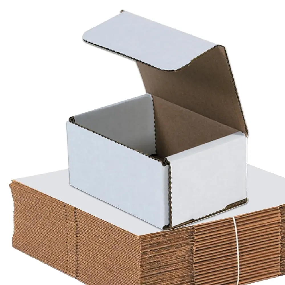 

Белые почтовые коробки AVIDITI 4x3x2 фута, 25 шт. - Ударопрочные белые коробки для упаковки, хранения, подарков или оптовых отправлений