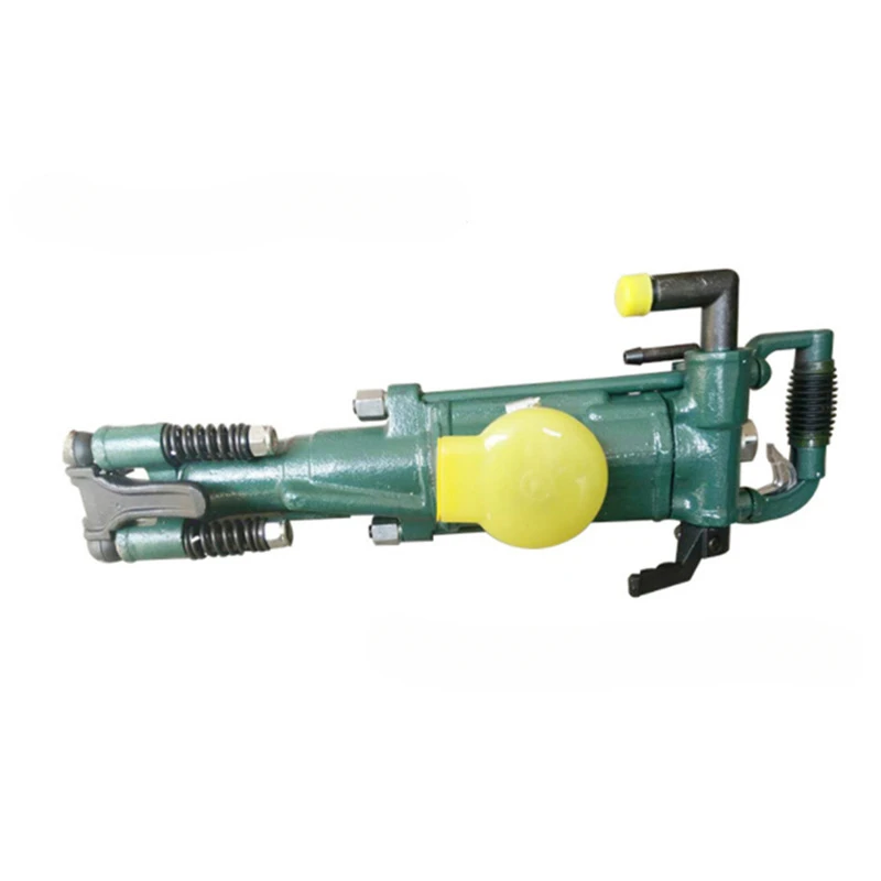 YT28 Rock Drill Mine Air Leg Rock Drill Tunneling Handheld Pneumatic Drill Crusher Multifunctional