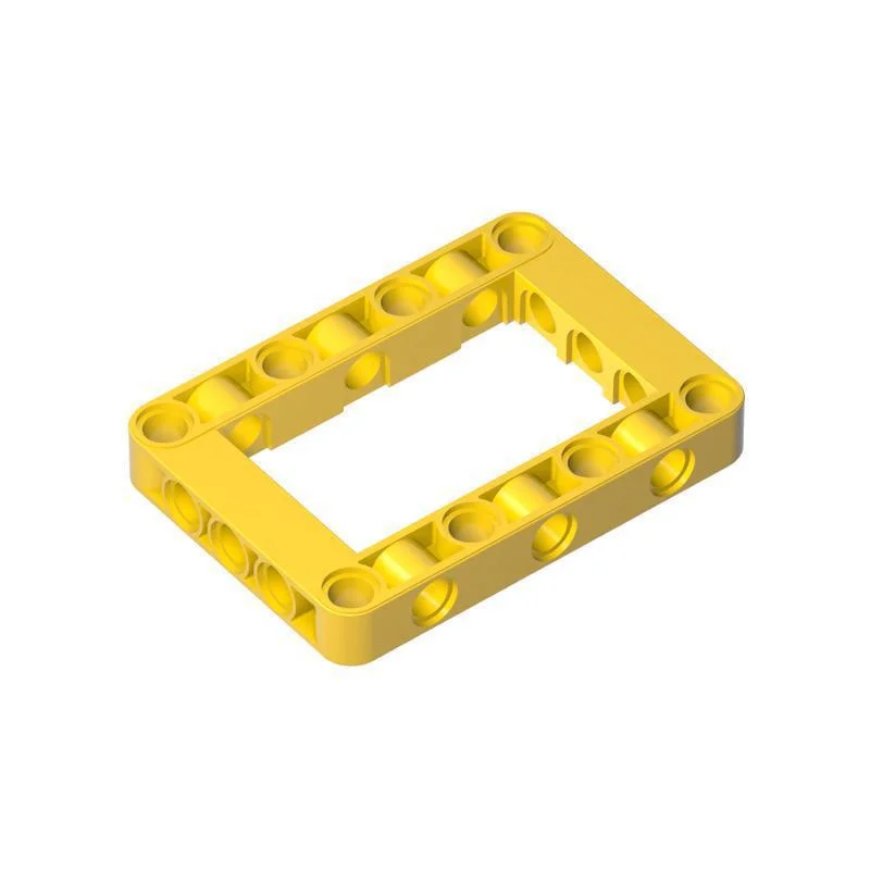 50 Stück 64179 Modifizierter Rahmen Dick 5 x 7 Offener Mittelteil Baustein-Kollektion Modulare Spielzeuge für Technische MOC DIY-Bausteine – Detail 2