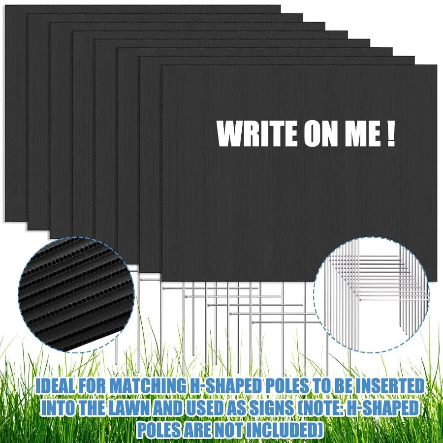 3 pezzi 24 x 36 pollici foglio di plastica ondulata cartello corrugato spessore 4 mm fogli di bordo bianco impermeabili ideali per garage