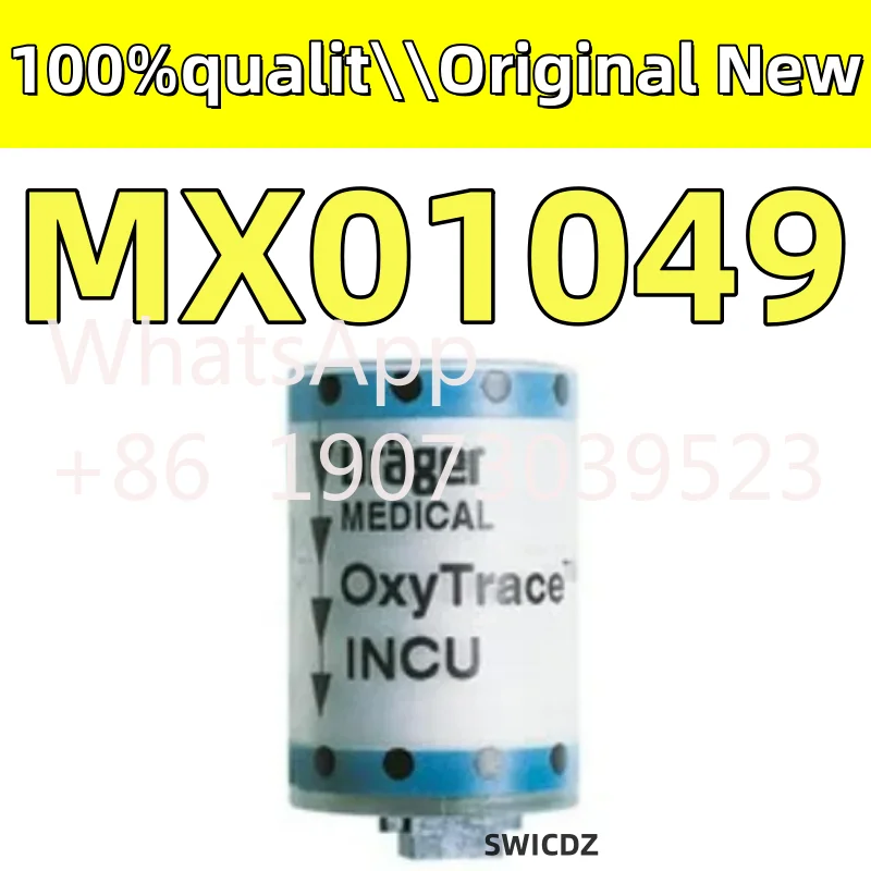 100% new original  MX01049 Oxygen Sensor for Drager Savina Oxytrace VE O2 Sensor