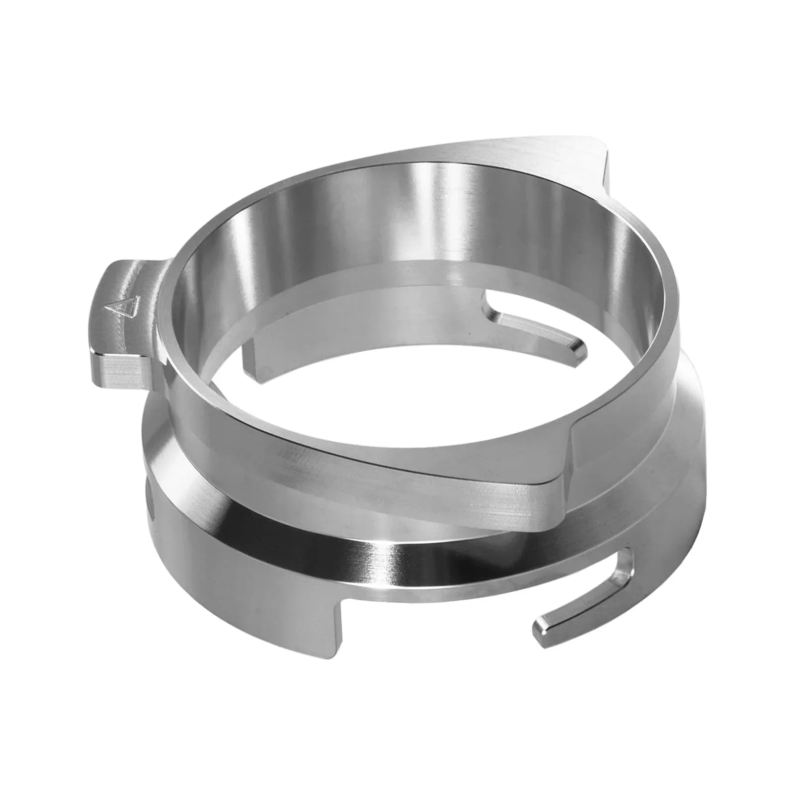 Imbuto dosatore da 53 mm, anello dosatore caffè in lega di alluminio compatibile con 54 mm