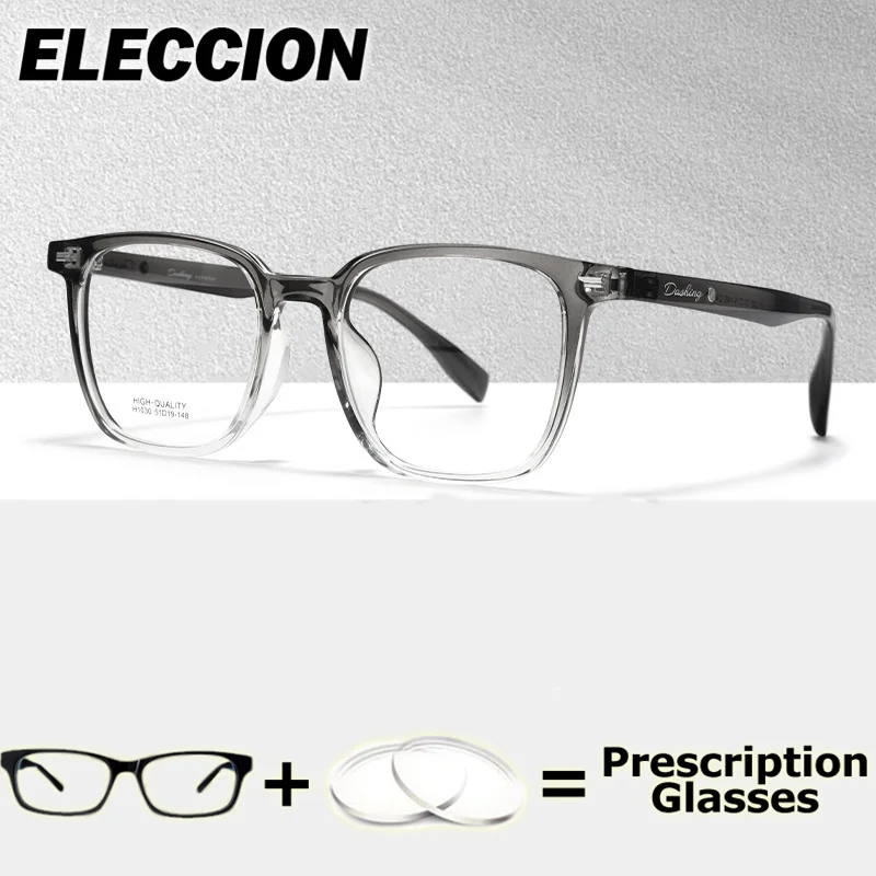 

ELECCION Prescription Lenses TR90 Multifocal Optical Eyewear Men Women Glasses Frame Myopia Progressive Lens Photochromic