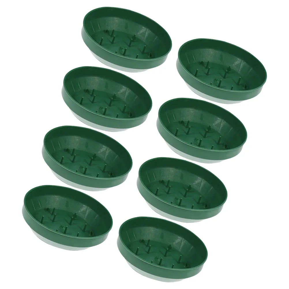 

16 Pcs Mud Fixing Tray Foam Trays Flower Foam Trays for Arrangements Stable Durable Plastic Holder Wedding