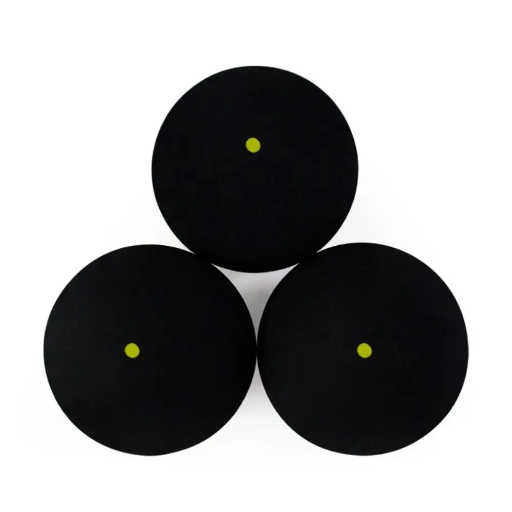 

Red Blue Dots Squash Balls Speed Training Yellow Point Squash Racquet Balls 39mm Professional Single Dot Squash Ball Beginner