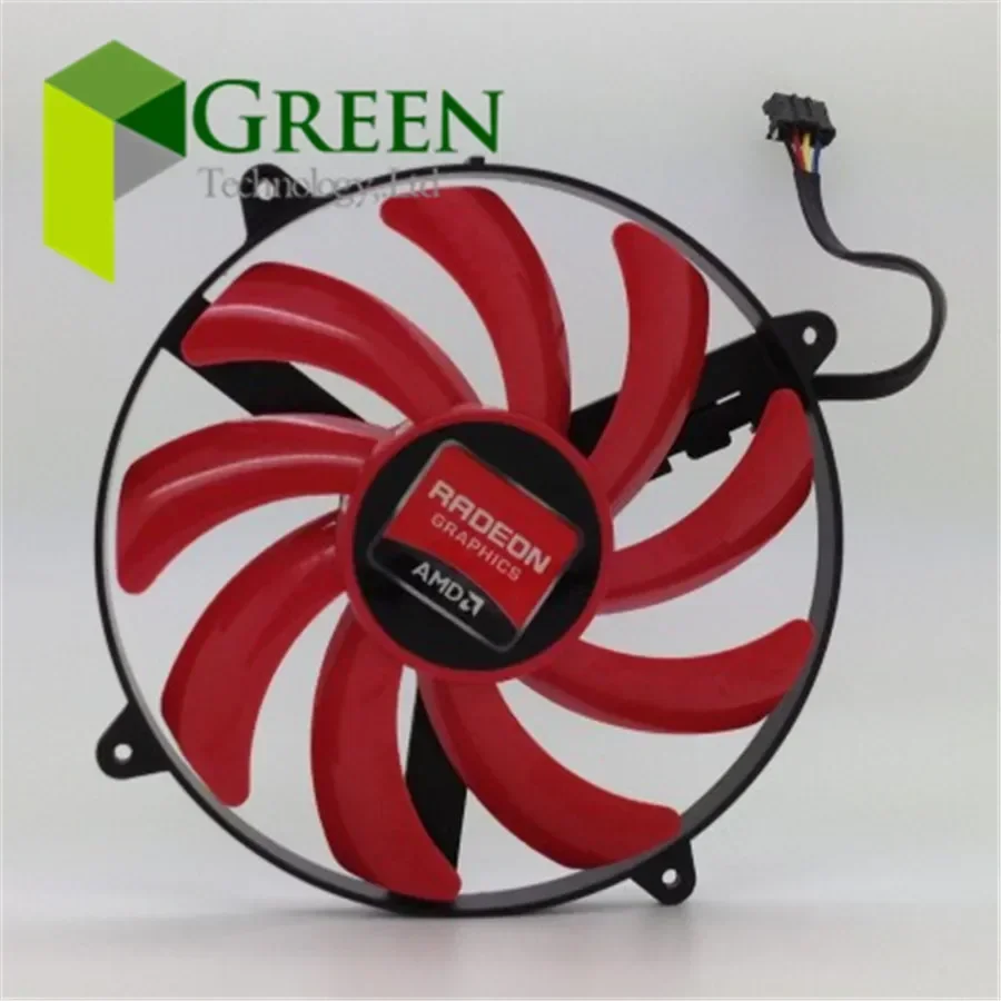 pa NTK FD7010H12S 7CM Hole pitch 90MM Fan For amd  Graphics Card fan blade 12V 0.35A 4lines