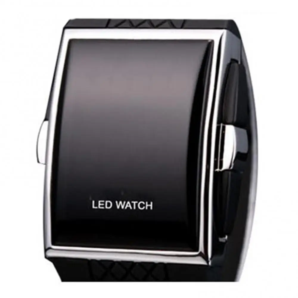 Unisex Fashion Men's Digital Wrist Watch LED Digital Display Square Case Cool Sports Casual Men Wrist Watch Kids