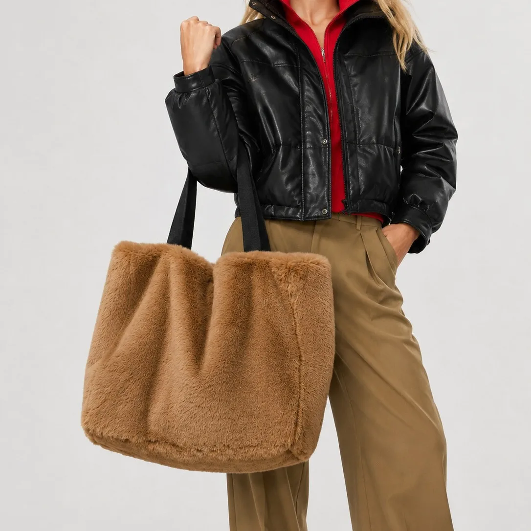 winter-women's-faux-fur-tote-bag-european-american-casual-fashion-simple-versatile-female-commuting-large-capacity-plush-handbag