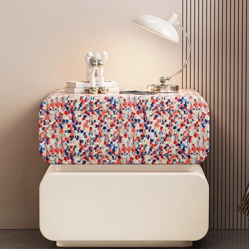 

Cute Safe Bedside Table Hidden Removable Swivel Tall Cute Bedside Table Drawers Organizer Sillones Modernos Home Furniture