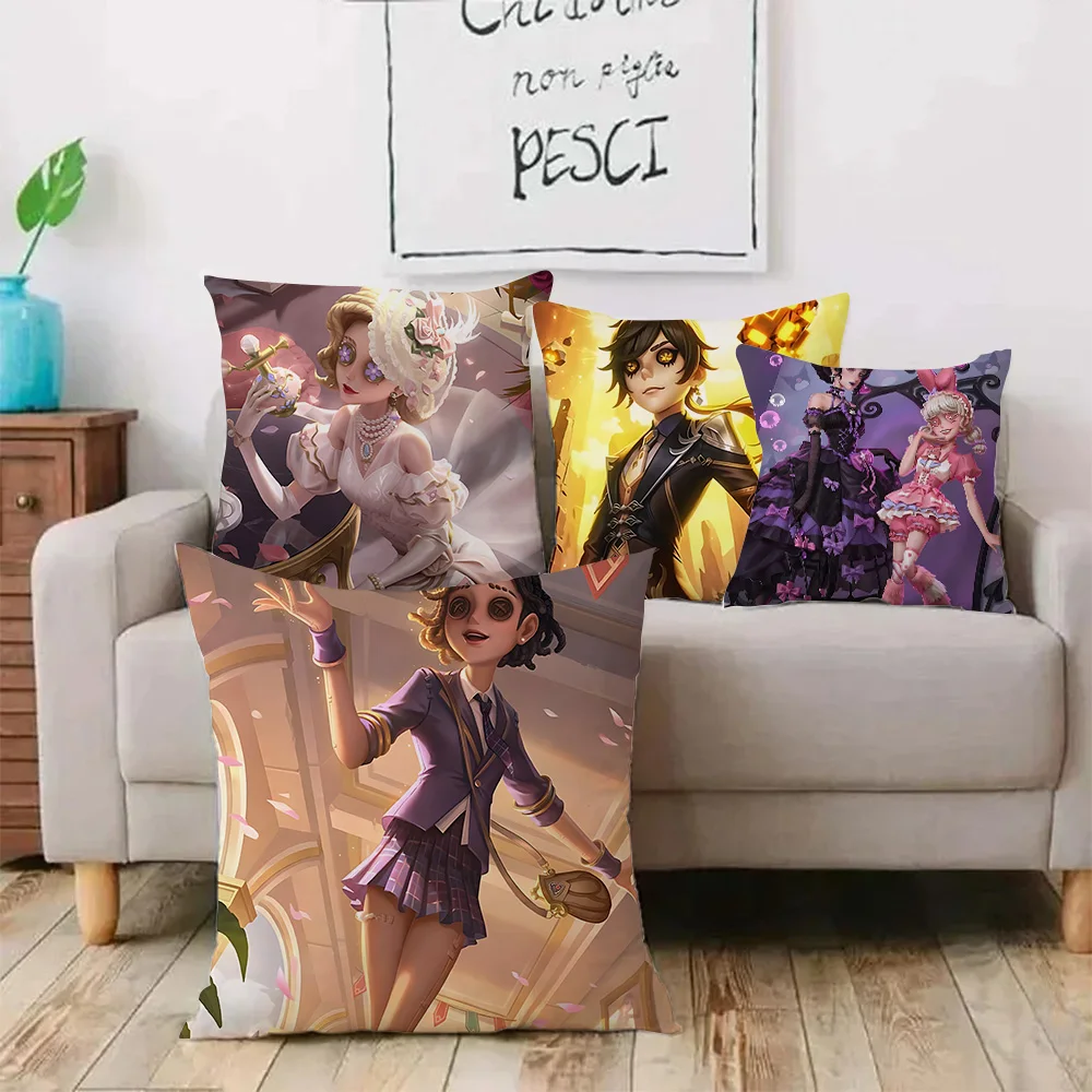 Pillow Covers Cartoon Hot Game Identity V Cool Sofa Decorative Home Double-sided Printing Short Plush Cute Cushion Cover