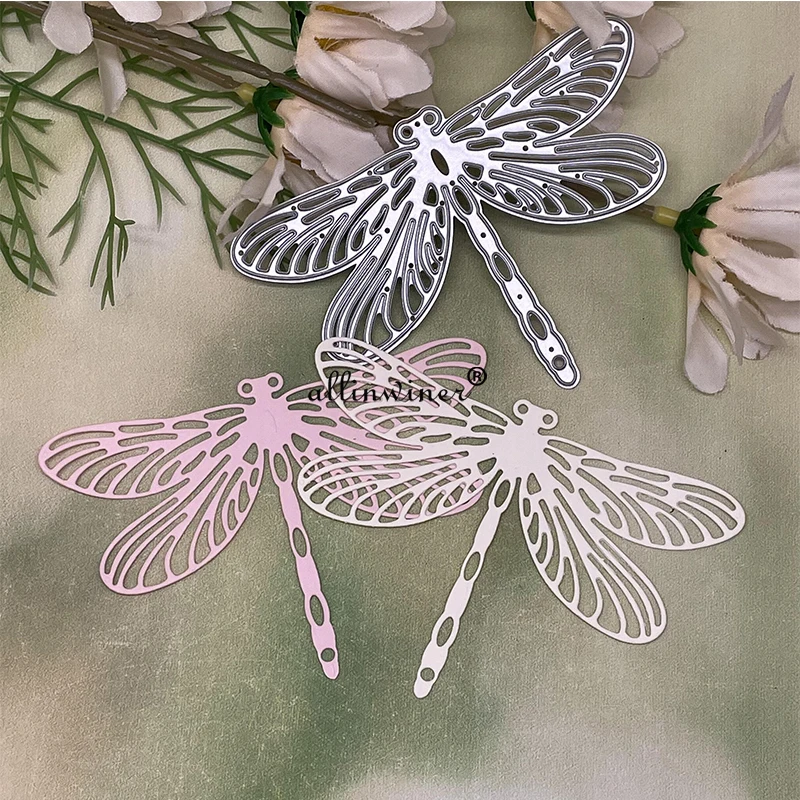 New Dragonfly Metal Cutting Dies Stencils For DIY Scrapbooking Decorative Embossing Handcraft Die Cutting Template